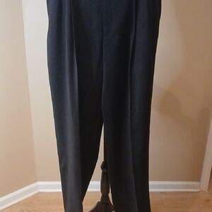 DAVI & DANI Men's Elegant Black Dress Pants